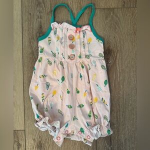 Pink and Green Kids Bodysuit